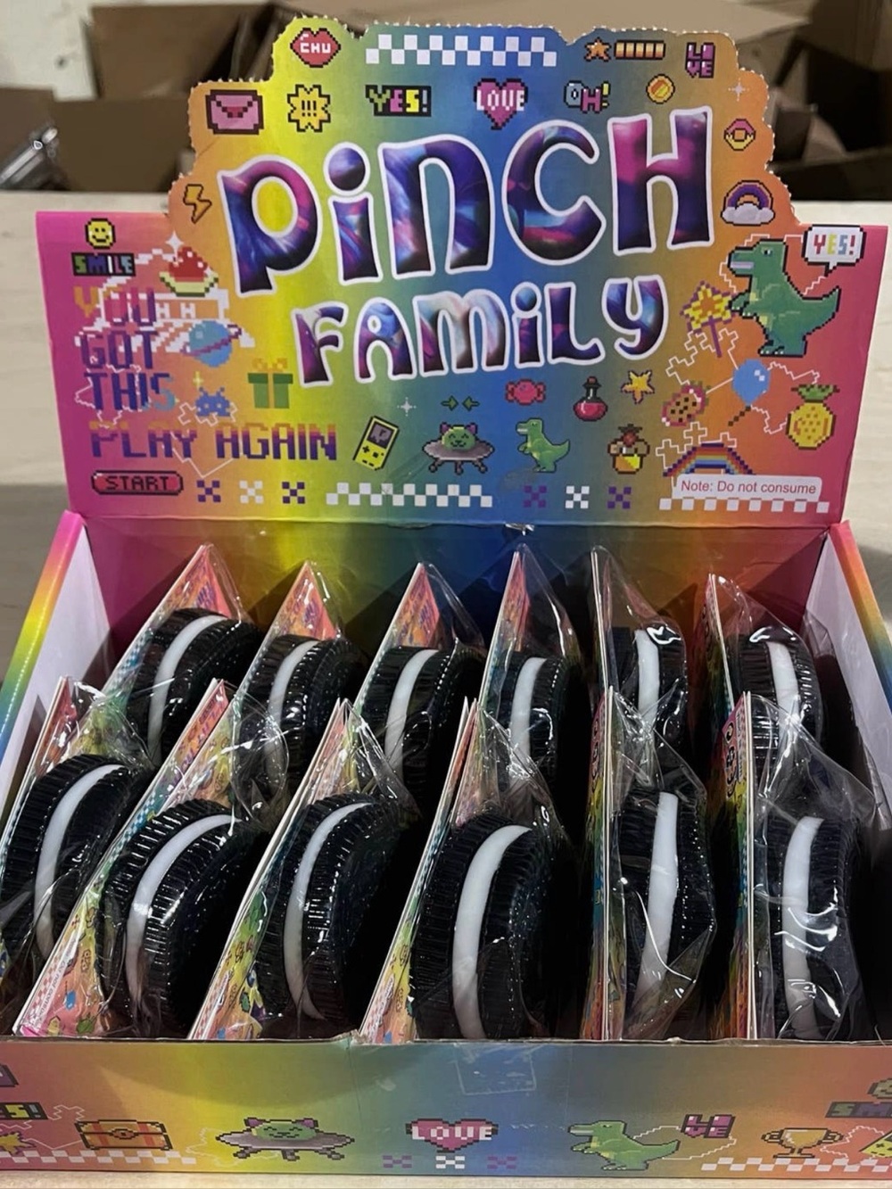 Taba Oreo Cookie Squeeze Toy – Fun Stress Reliever